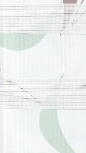 Рулонные шторы день-ночь для проема Ченто, зелено-коричневый 512 купить в Щербинке с доставкой